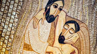 Mosaïque du bon samaritain