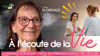 Portrait de Florence, bénévole écoutante au service de la vie, en témoignage vidéo.